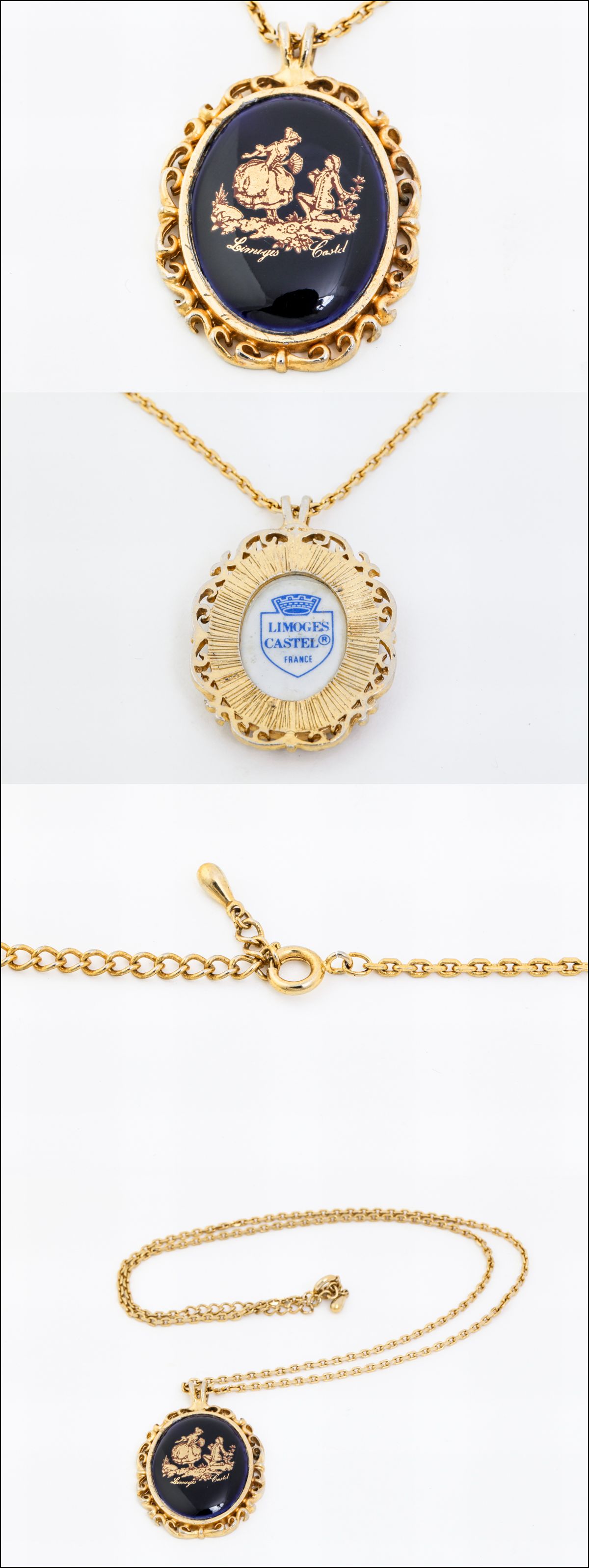 limoges castel リモージュ ネックレス フランス