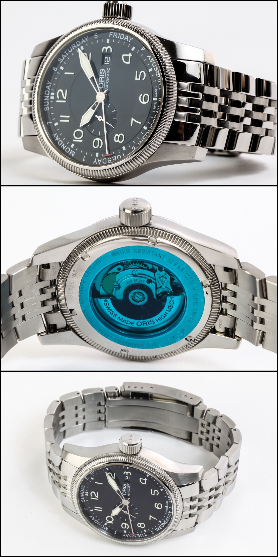 オリスアヴィエイションBigCrownスモールセコンドポインターデイ - 乐淘(Letao)日本代购网